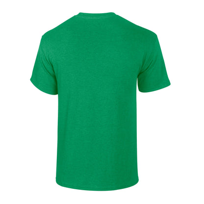 Antique Irish Green - Back - Gildan Unisex Adult Plain Cotton Heavy T-Shirt