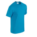 Antique Sapphire - Side - Gildan Unisex Adult Plain Cotton Heavy T-Shirt