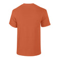 Antique Orange - Back - Gildan Unisex Adult Plain Cotton Heavy T-Shirt