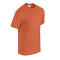Antique Orange - Side - Gildan Unisex Adult Plain Cotton Heavy T-Shirt