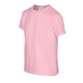 Light Pink - Front - Gildan Childrens-Kids Plain Cotton Heavy T-Shirt