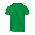 Kiwi - Side - Gildan Childrens-Kids Plain Cotton Heavy T-Shirt