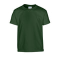 Gold - Back - Gildan Childrens-Kids Plain Cotton Heavy T-Shirt