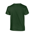 Forest - Back - Gildan Childrens-Kids Plain Cotton Heavy T-Shirt
