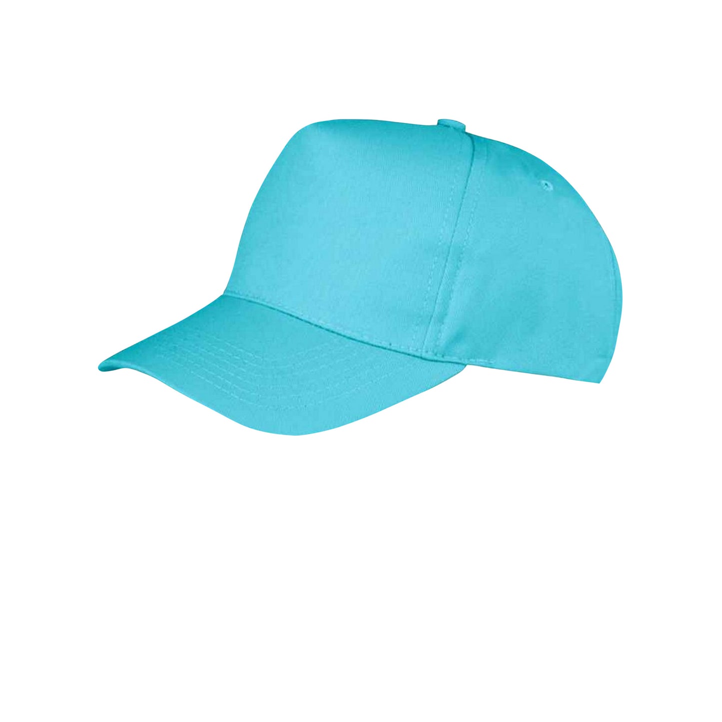 Aqua - Front - Result Boston 5 Panel Baseball Cap