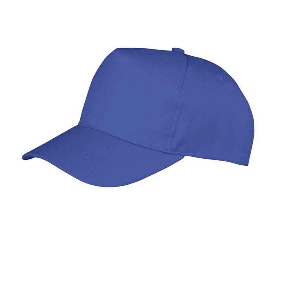 Royal Blue - Front - Result Boston 5 Panel Baseball Cap