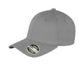 Grey - Front - Result Headwear Unisex Adult Kansas Flexible Baseball Cap