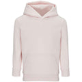 Creamy Pink - Front - SOLS Childrens-Kids Connor Hoodie