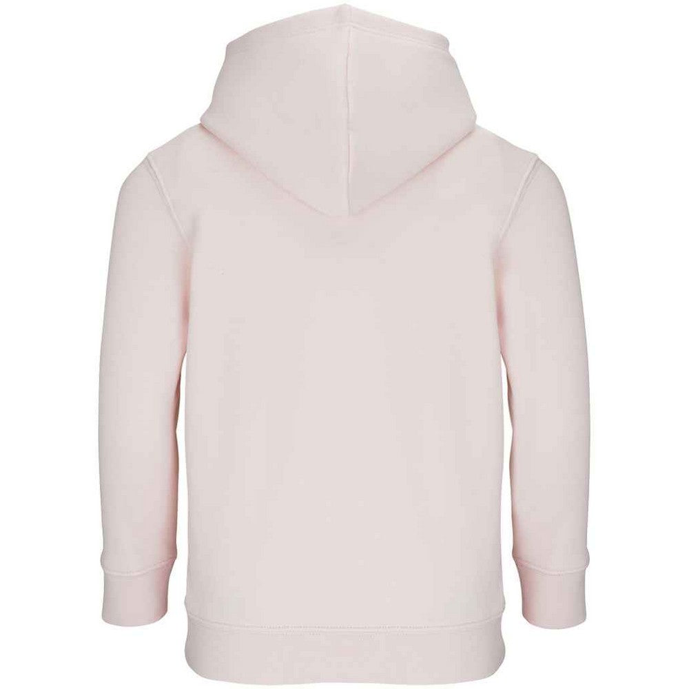 Creamy Pink - Back - SOLS Childrens-Kids Connor Hoodie