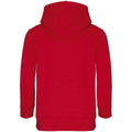 Bright Red - Back - SOLS Childrens-Kids Connor Hoodie