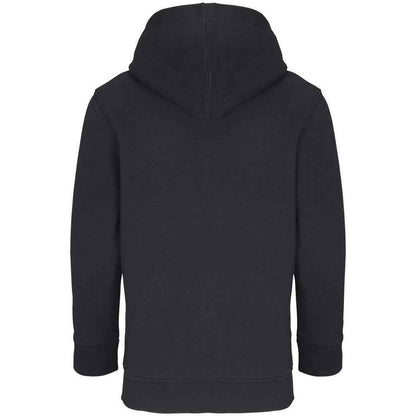 Black - Back - SOLS Childrens-Kids Connor Hoodie