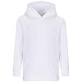 White - Front - SOLS Childrens-Kids Connor Hoodie