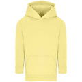 Light Yellow - Front - SOLS Childrens-Kids Connor Hoodie