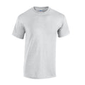 Ash - Front - Gildan Unisex Adult Plain Cotton Heavy T-Shirt