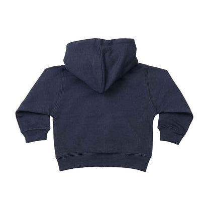 Navy - Back - Larkwood Childrens-Kids Full Zip Hoodie