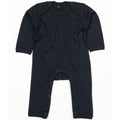 Black - Front - Babybugz Baby Long-Sleeved Babygrow