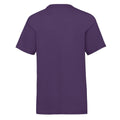 Purple - Back - Fruit of the Loom Childrens-Kids Value T-Shirt