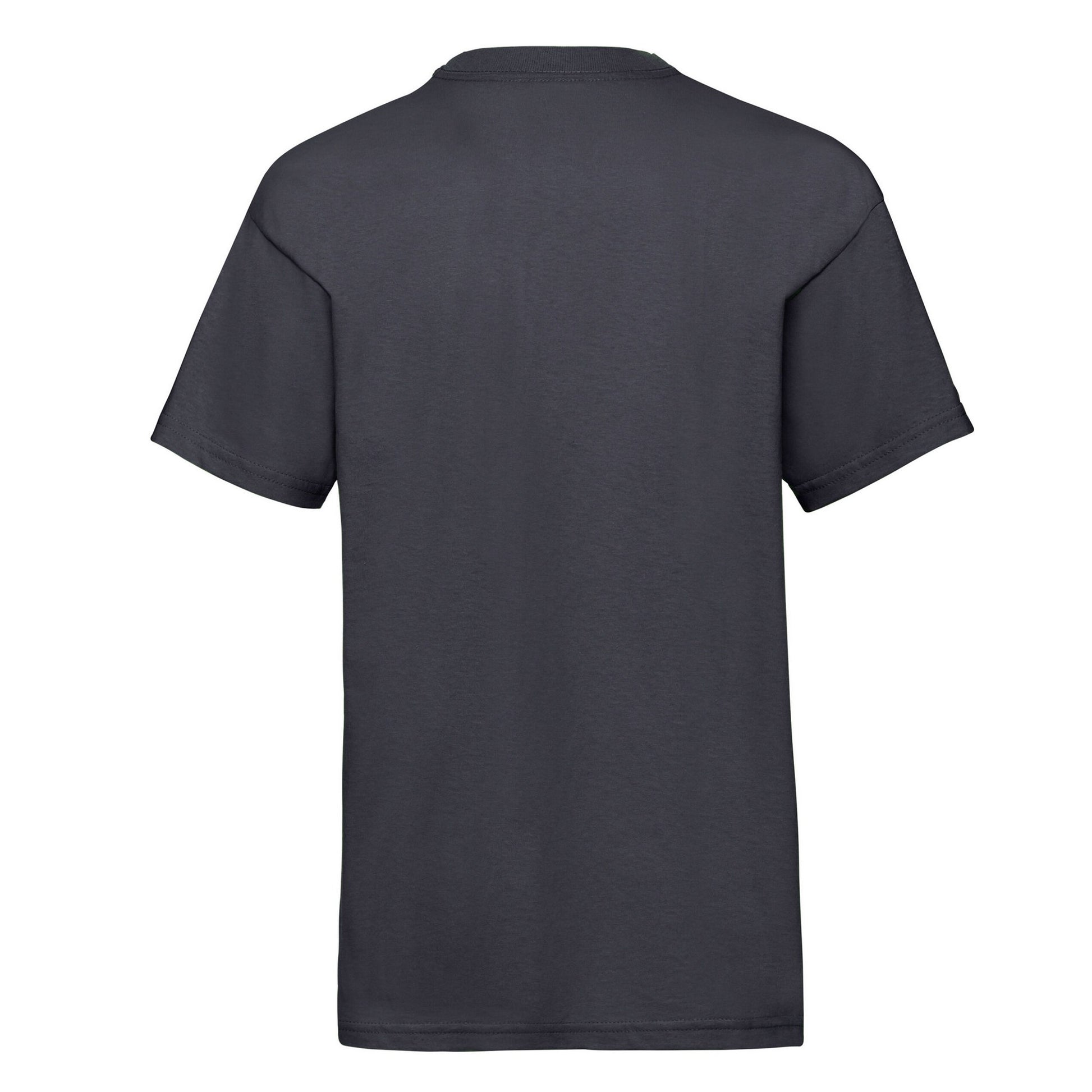 Navy - Back - Fruit Of The Loom Childrens-Kids Value T-Shirt