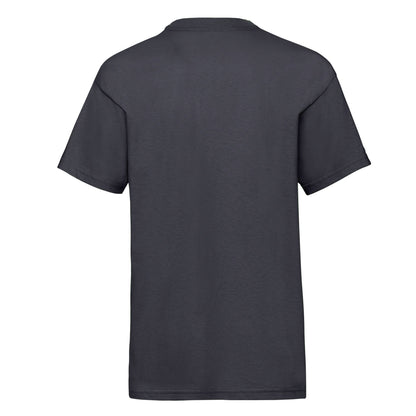 Navy - Back - Fruit Of The Loom Childrens-Kids Value T-Shirt