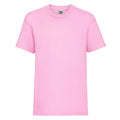 Light Pink - Front - Fruit of the Loom Childrens-Kids Value T-Shirt