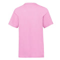 Light Pink - Back - Fruit of the Loom Childrens-Kids Value T-Shirt
