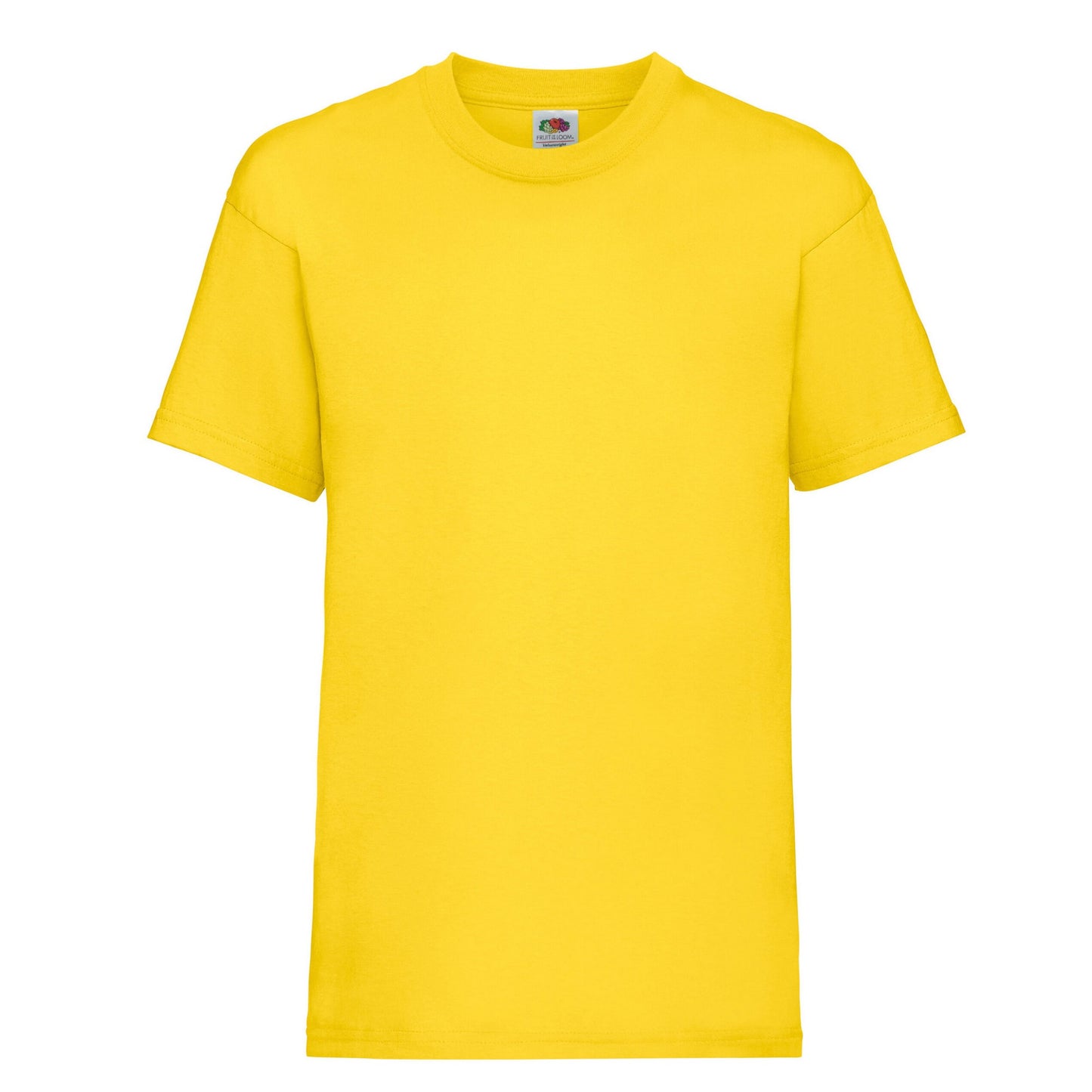 Sunflower - Front - Fruit Of The Loom Childrens-Kids Value T-Shirt