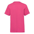 Fuchsia - Back - Fruit of the Loom Childrens-Kids Value T-Shirt