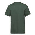 Bottle Green - Back - Fruit of the Loom Childrens-Kids Value T-Shirt