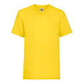 Sunflower - Front - Fruit of the Loom Childrens-Kids Value T-Shirt