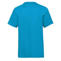 Azure - Back - Fruit of the Loom Childrens-Kids Value T-Shirt