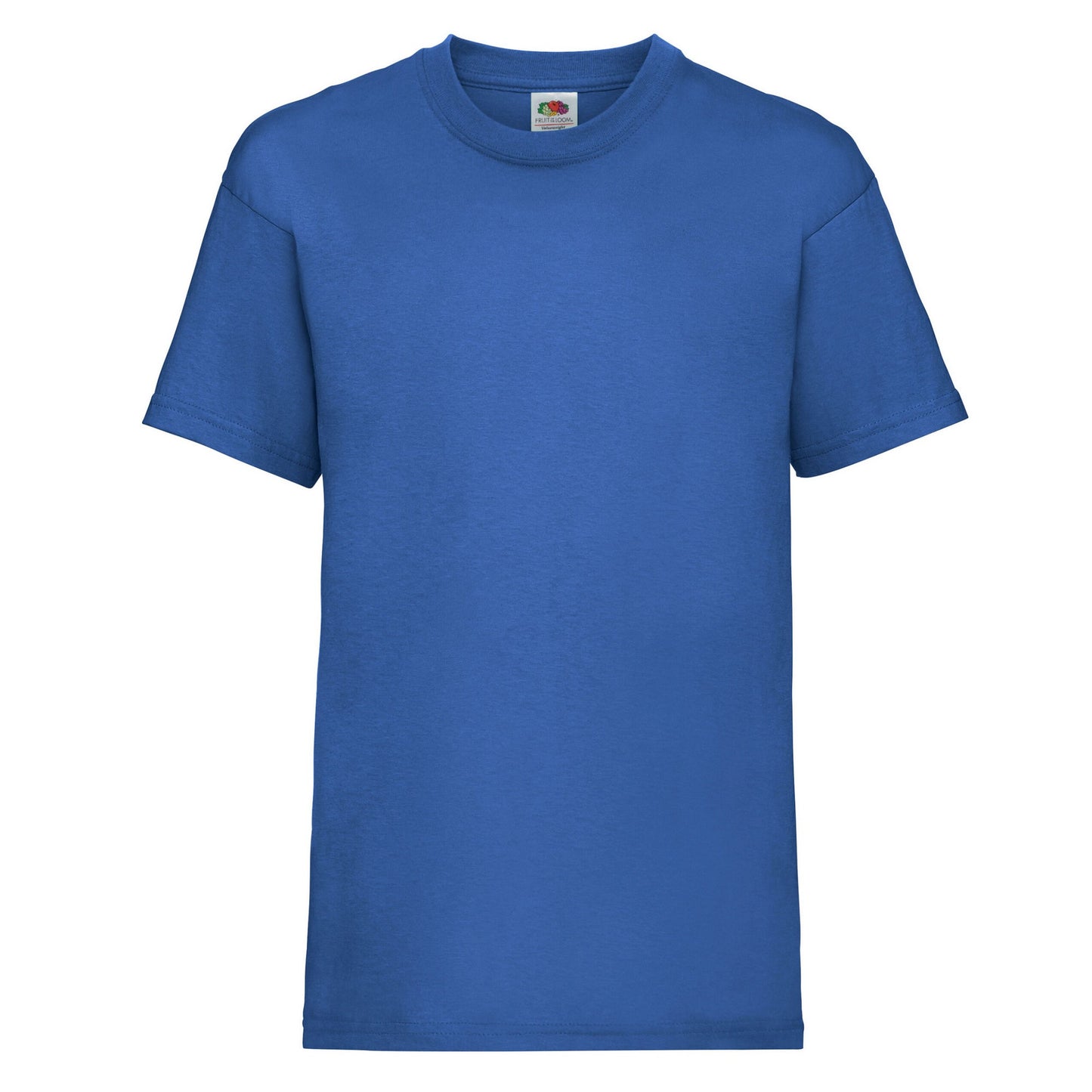 Royal Blue - Front - Fruit Of The Loom Childrens-Kids Value T-Shirt