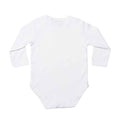 White - Back - Larkwood Baby Long-Sleeved Bodysuit