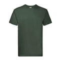 Bottle - Front - Fruit of the Loom Unisex Adult Super Premium Plain T-Shirt