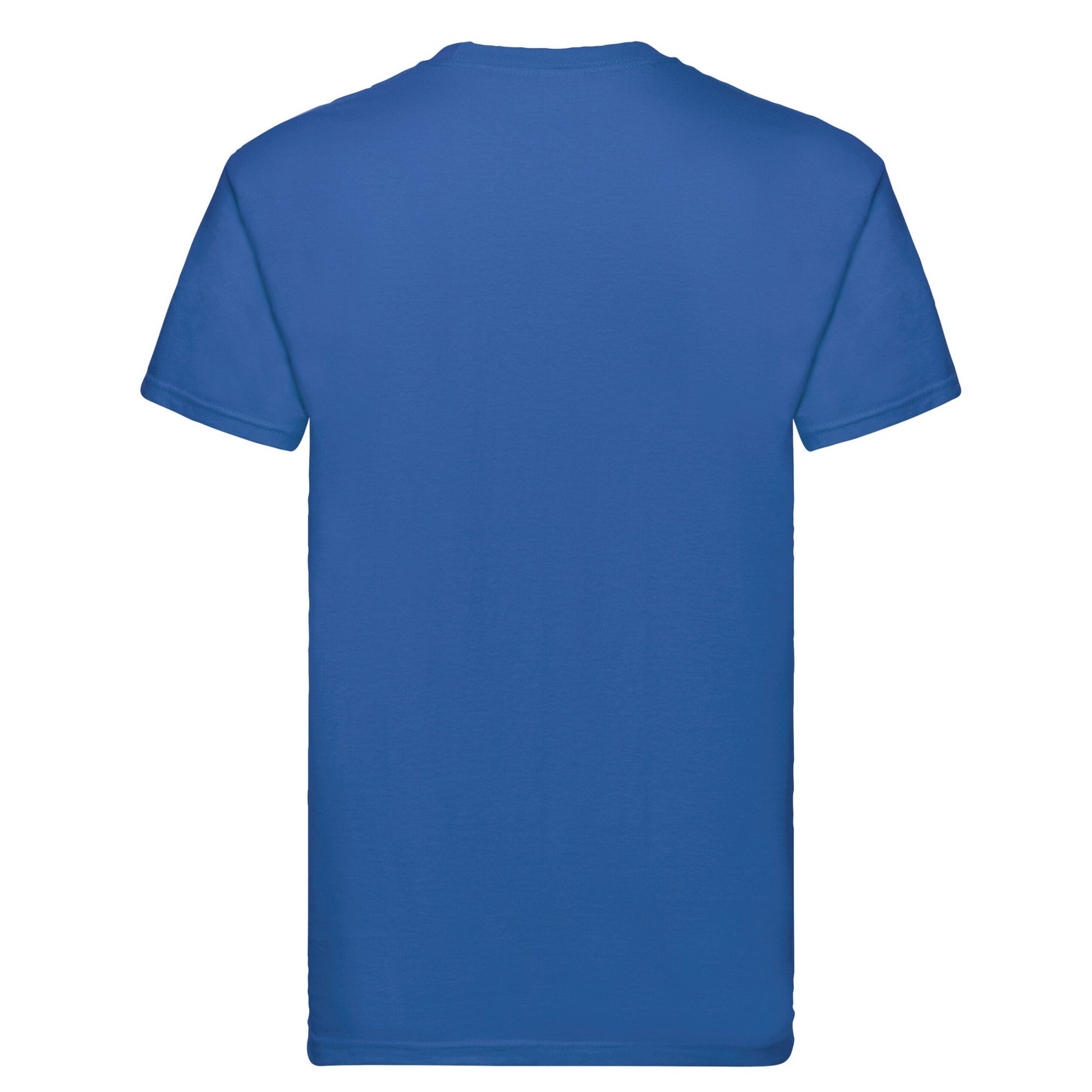 Royal Blue - Back - Fruit of the Loom Unisex Adult Super Premium Plain T-Shirt