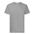 Zinc - Front - Fruit of the Loom Unisex Adult Super Premium Plain T-Shirt