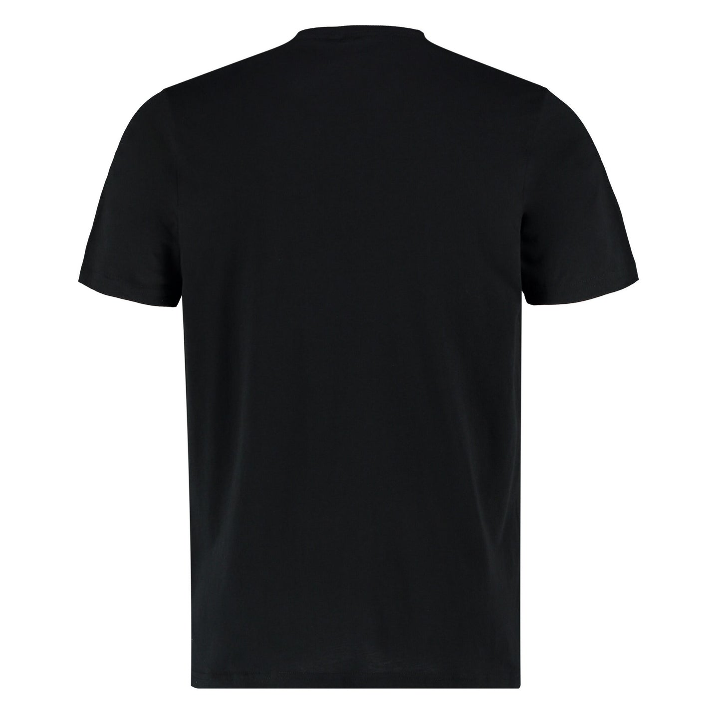 Black - Back - Kustom Kit Mens Fashion Fit Cotton T-Shirt