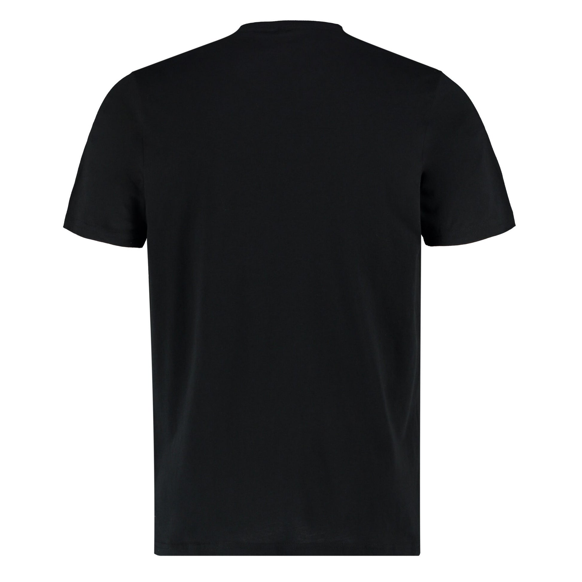 Black - Back - Kustom Kit Mens Fashion Fit Cotton T-Shirt