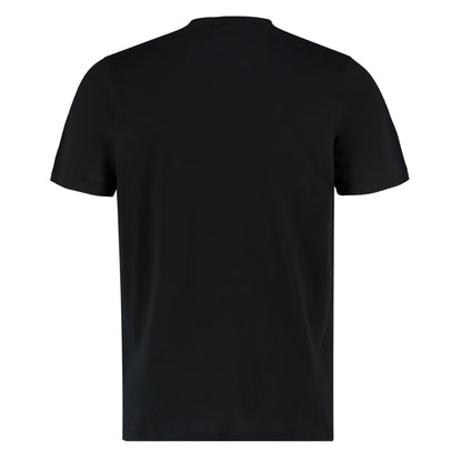 Black - Back - Kustom Kit Mens Fashion Fit Cotton T-Shirt