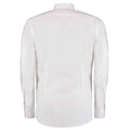 White - Back - Kustom Kit Mens Formal Shirt