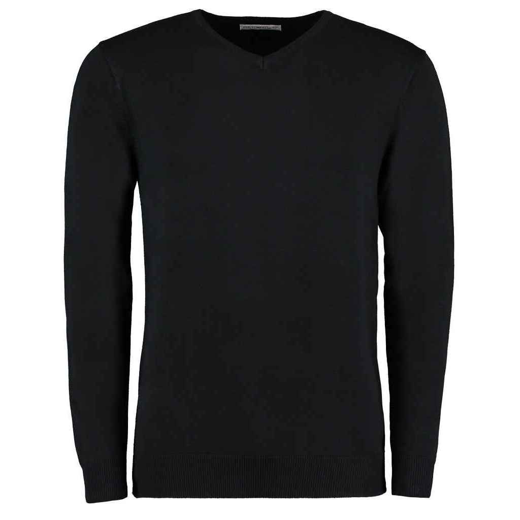 Black - Front - Kustom Kit Mens Arundel Sweatshirt