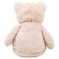 Brown - Back - Mumbles Teddy Bear Plush Toy