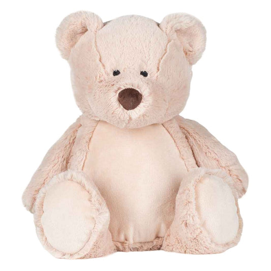 Brown - Front - Mumbles Teddy Bear Plush Toy