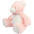 Pink - Side - Mumbles Bear Plush Toy