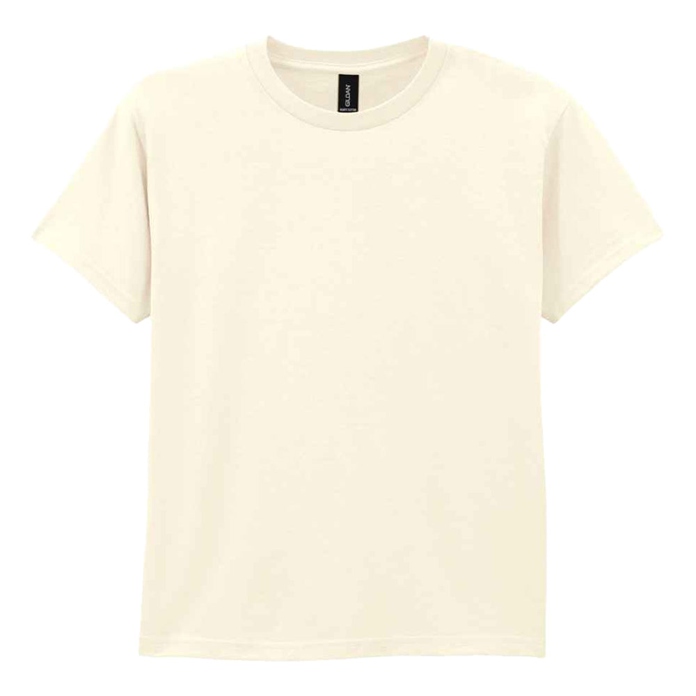 Off White - Front - Gildan Childrens-Kids Cotton Heavy T-Shirt