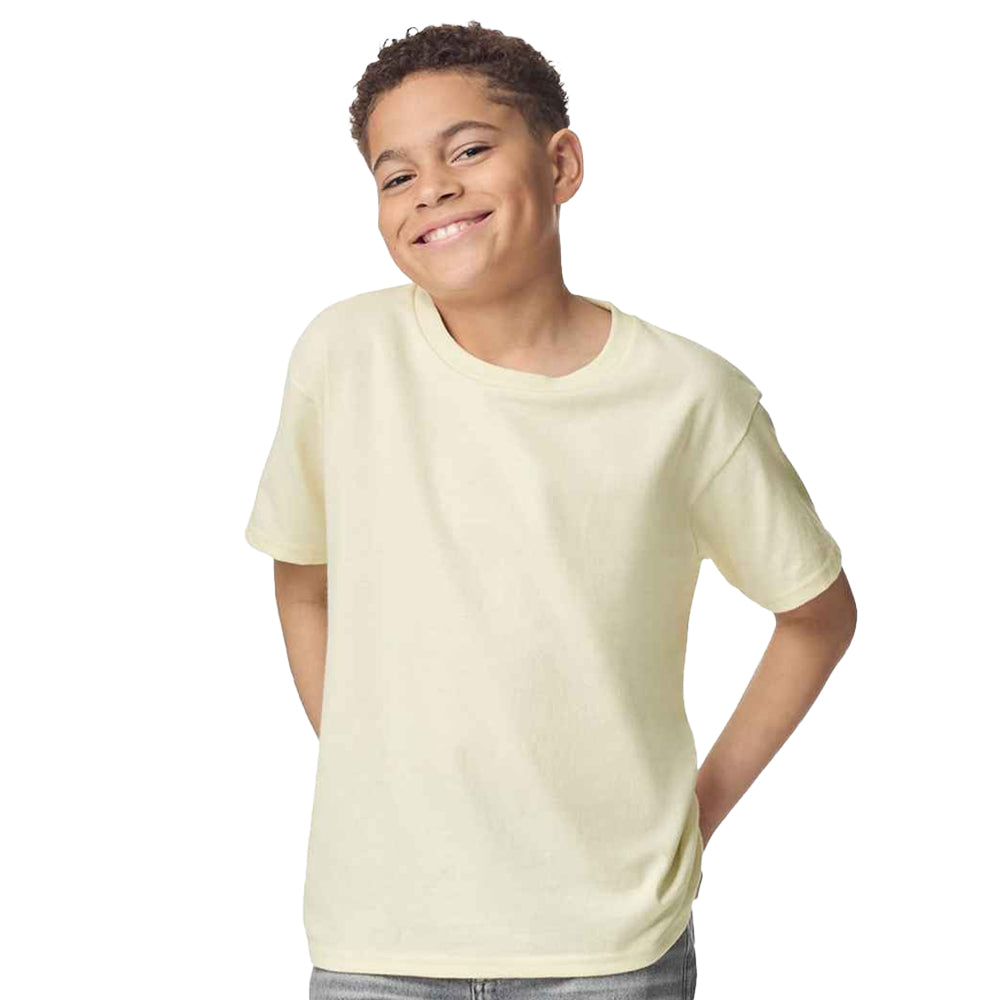 Off White - Lifestyle - Gildan Childrens-Kids Cotton Heavy T-Shirt