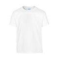 White - Front - Gildan Childrens-Kids Cotton Heavy T-Shirt