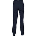 Navy - Back - Front Row Mens Stretch Chinos