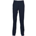 Navy - Front - Front Row Mens Stretch Chinos