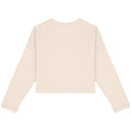 Ivory - Back - Native Spirit Womens-Ladies Oversized Crop Sweatshirt