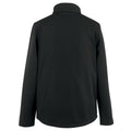 Black - Back - Russell Mens Smart Soft Shell Jacket